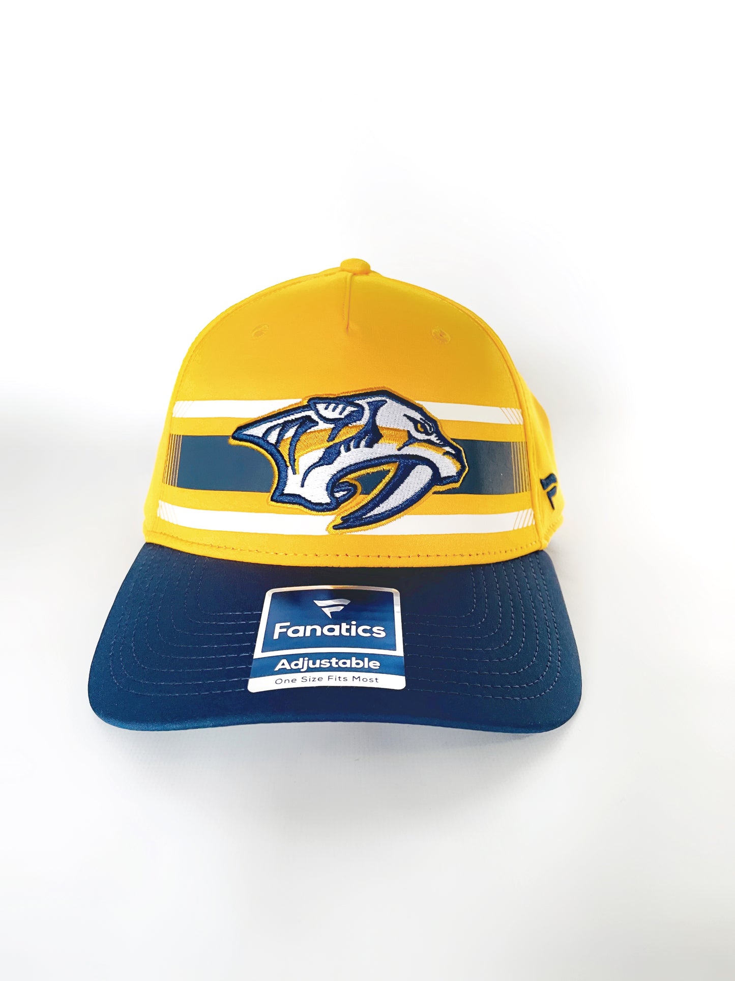 Nashville Predators Fanatics Branded Adjustable Hat - Gold/Navy