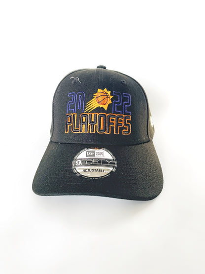 Phoenix Suns New Era 2022 NBA Playoffs Adjustable - Black