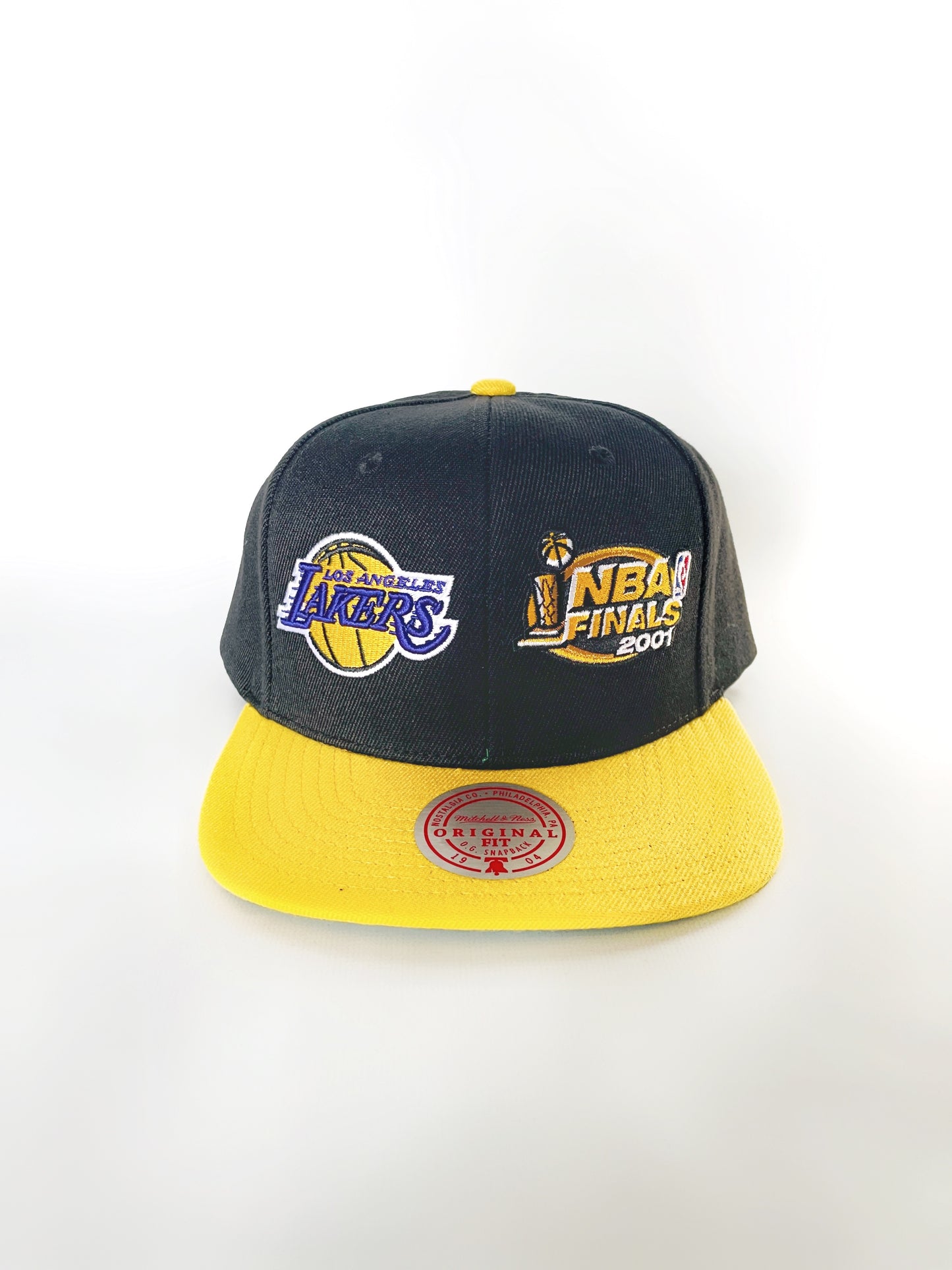 LA Lakers Mitchell & Ness 2001 Finals Snapback Hat - Black