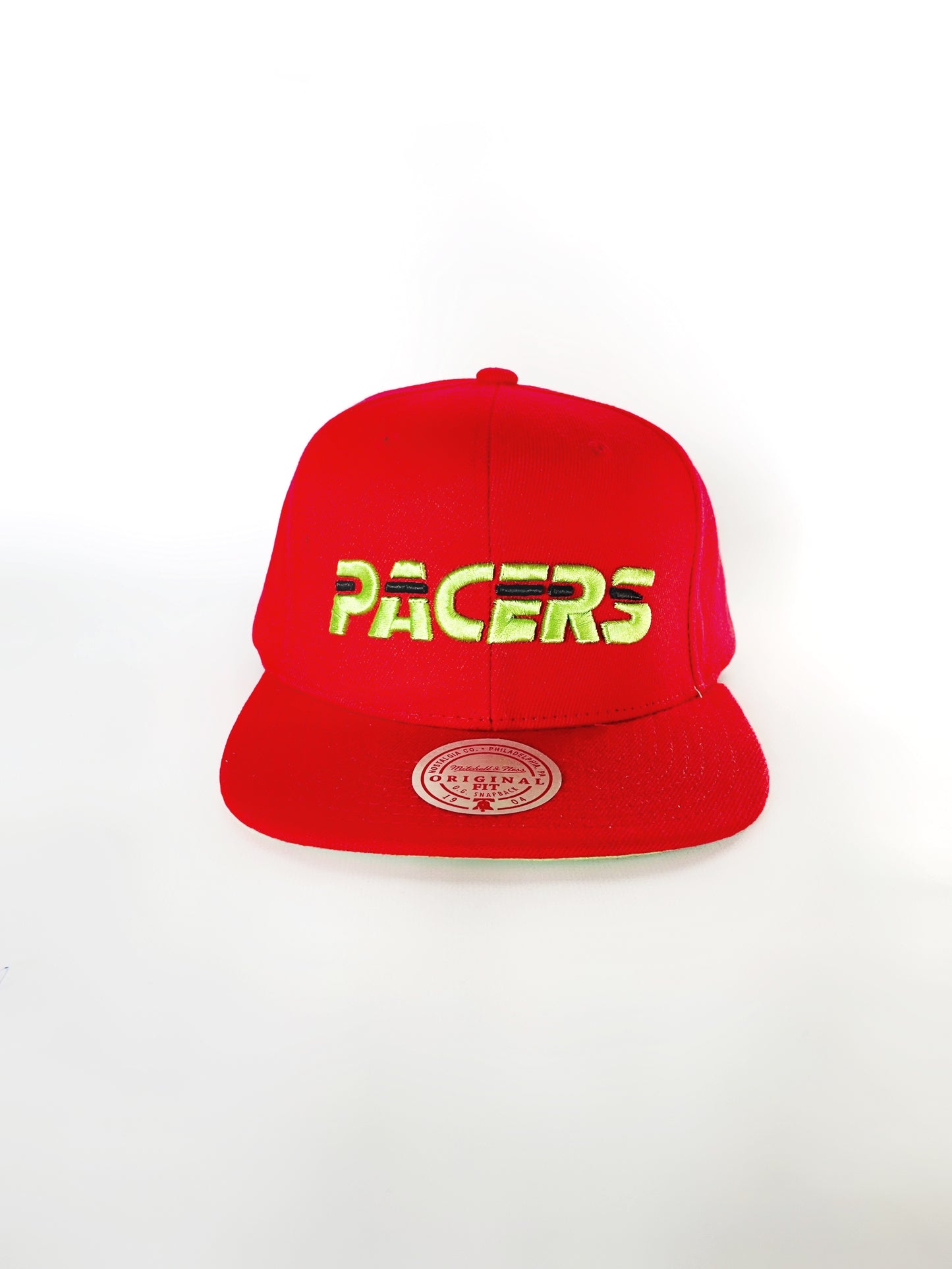 Indiana Pacers Mitchell & Ness x Lids Snapback - Red