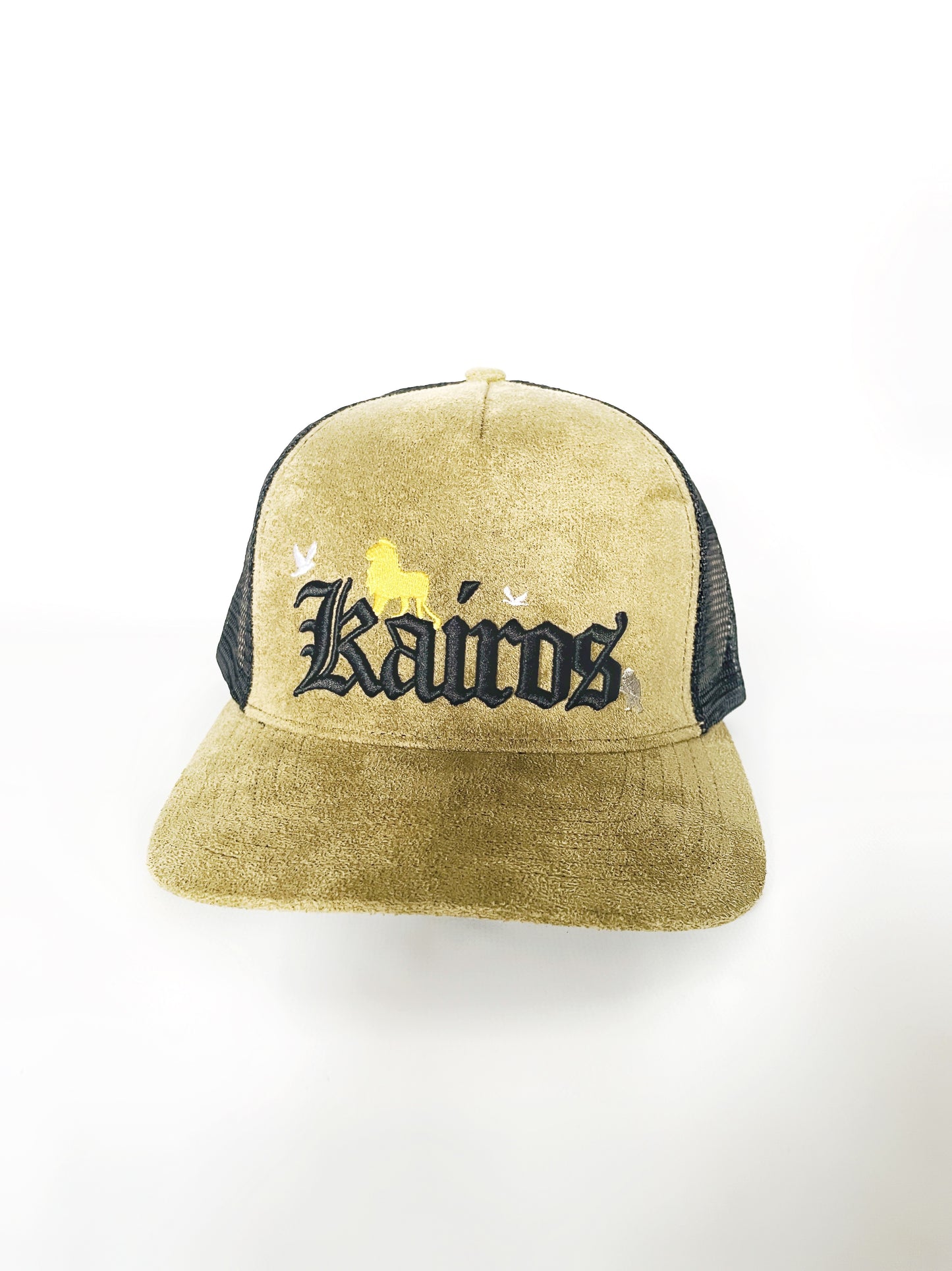 Kairos wordmark signature suede adjustable Hat