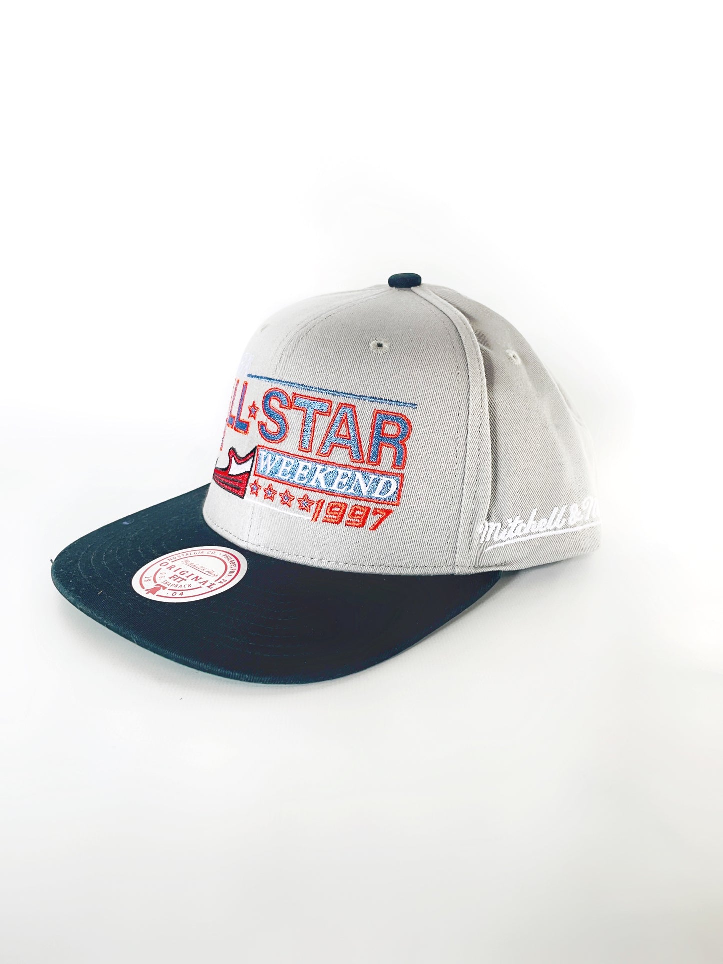 1997 NBA All-Star Game M&N Classics Snapback - Gray