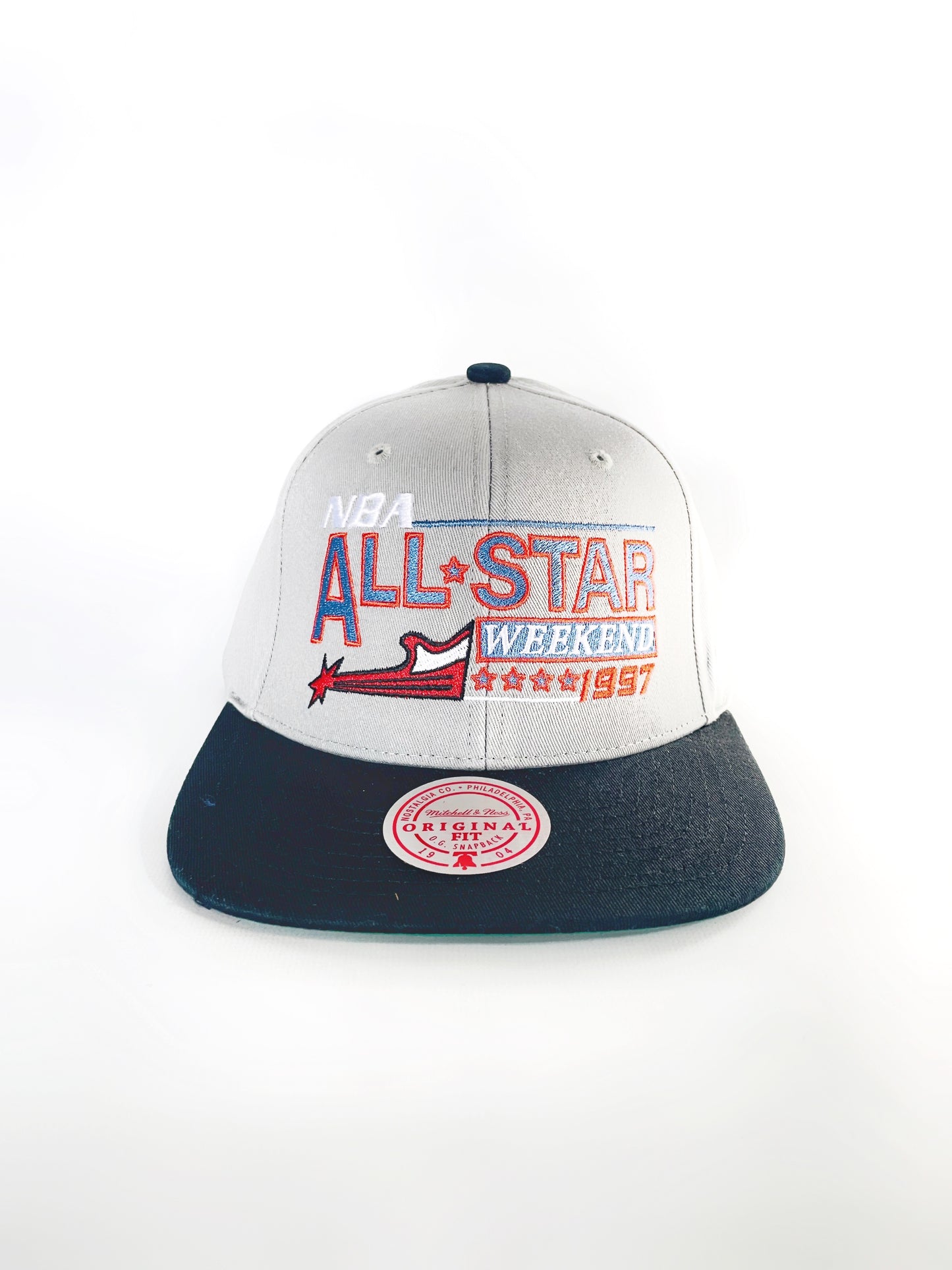 1997 NBA All-Star Game M&N Classics Snapback - Gray