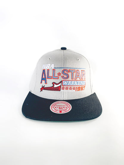 1997 NBA All-Star Game M&N Classics Snapback - Gray