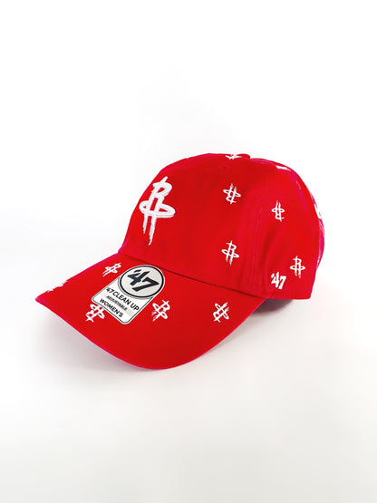 Houston Rockets '47 Confetti Adjustable Hat - Red