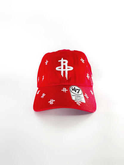 Houston Rockets '47 Confetti Adjustable Hat - Red