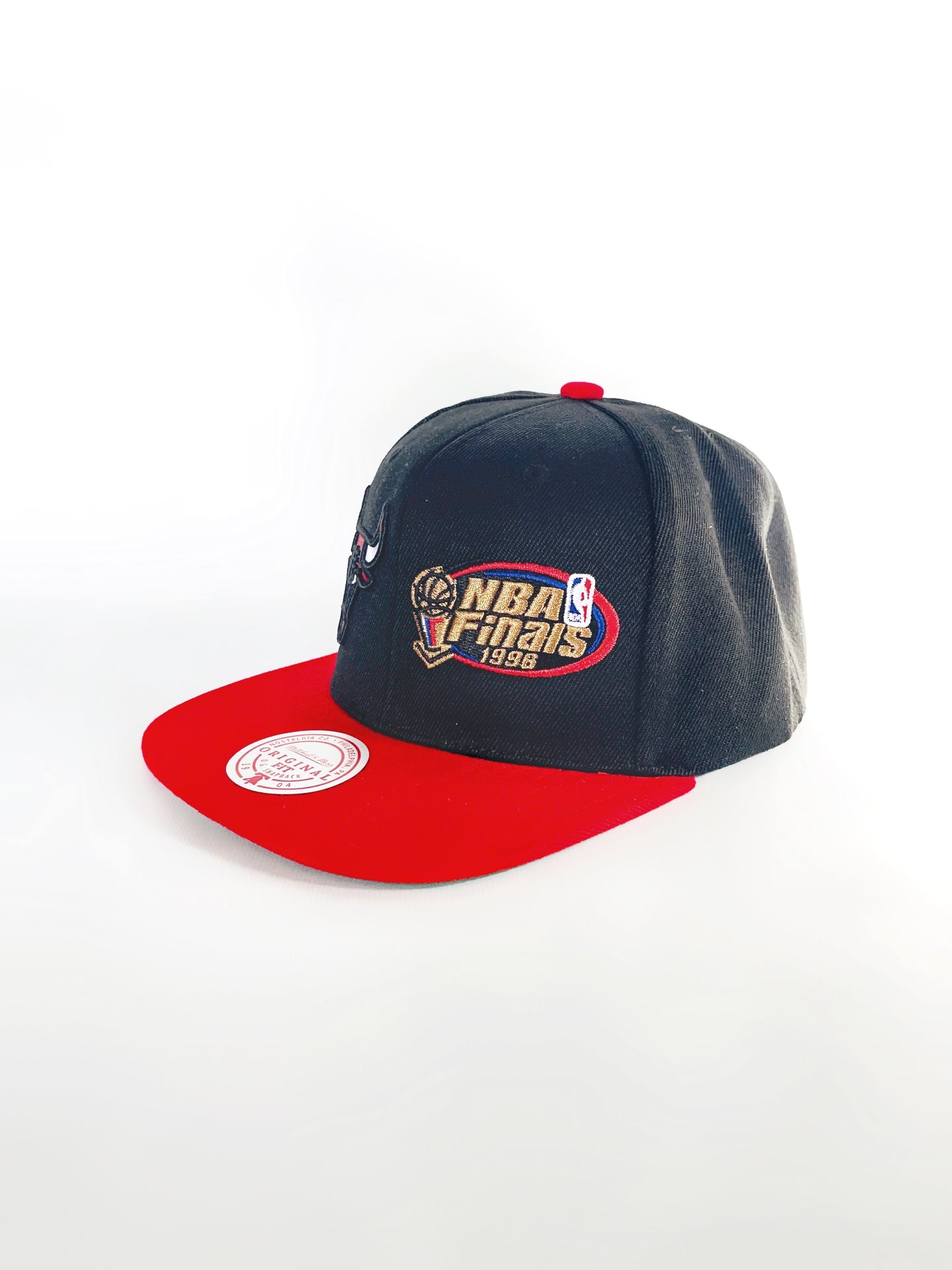 Chicago Bulls Mitchell & Ness 1996 Finals Snapback - Black